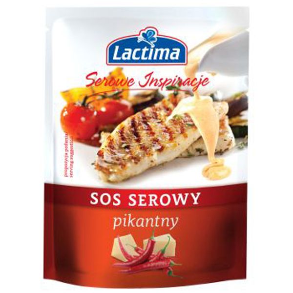 Sos serowy pikantny, Lactima