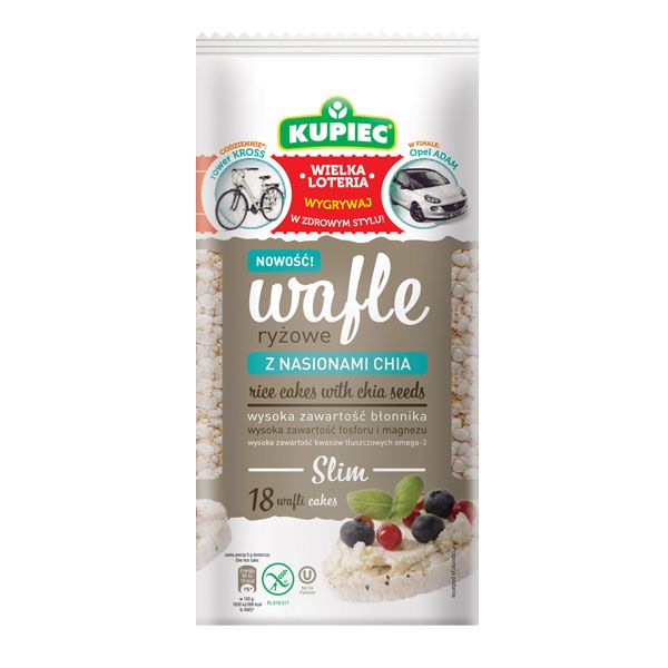 Wafle ryżowe z nasionami chia, Kupiec