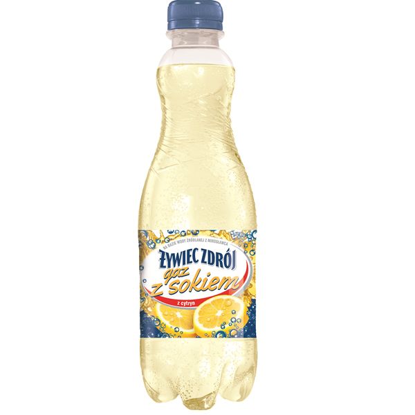 Żywiec Zdrój gazowany z sokiem z cytryny