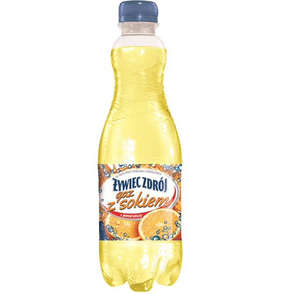 Żywiec Zdrój gazowany z sokiem z pomarańczy