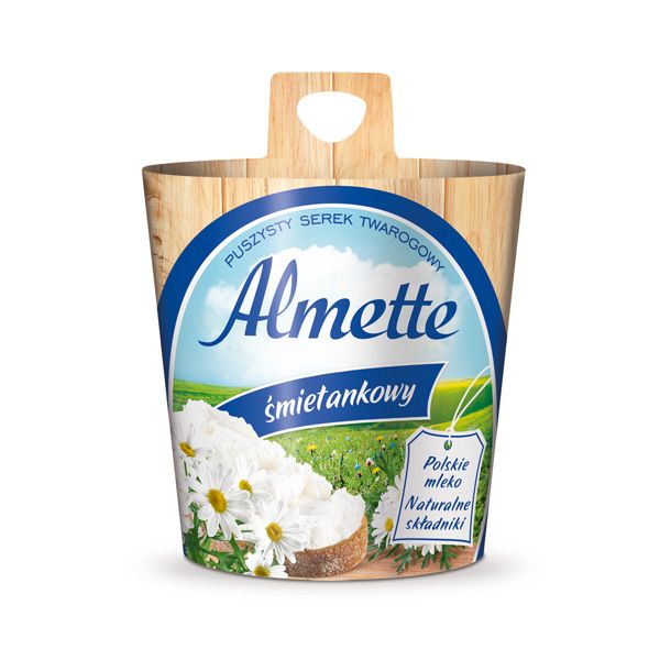 Almette śmietankowy w nowej odsłonie