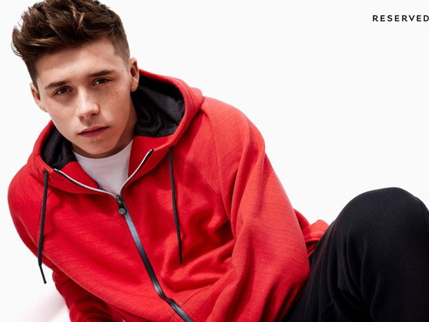 Brooklyn Beckham w kampanii Reserved YFL