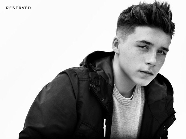 Brooklyn Beckham w kampanii Reserved YFL