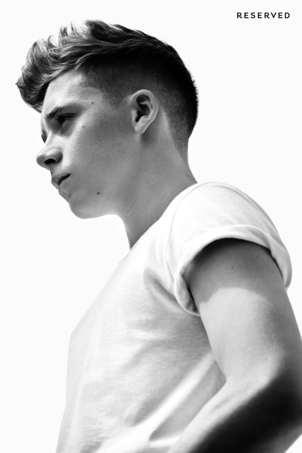 Brooklyn Beckham w kampanii Reserved YFL