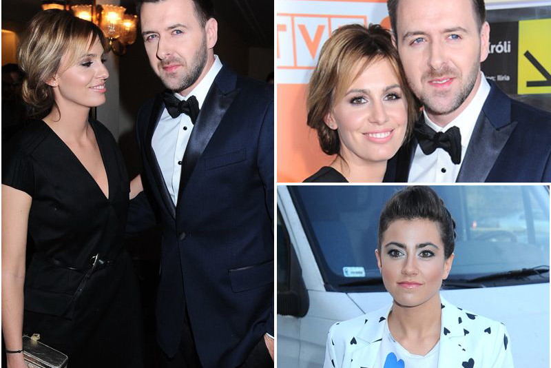 Agnieszka Popielewicz i Grzegorz Hyży pierwszy raz razem na salonach - Fryderyki 2015