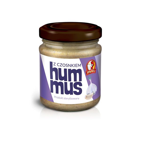 Hummus z czosnkiem, Profi