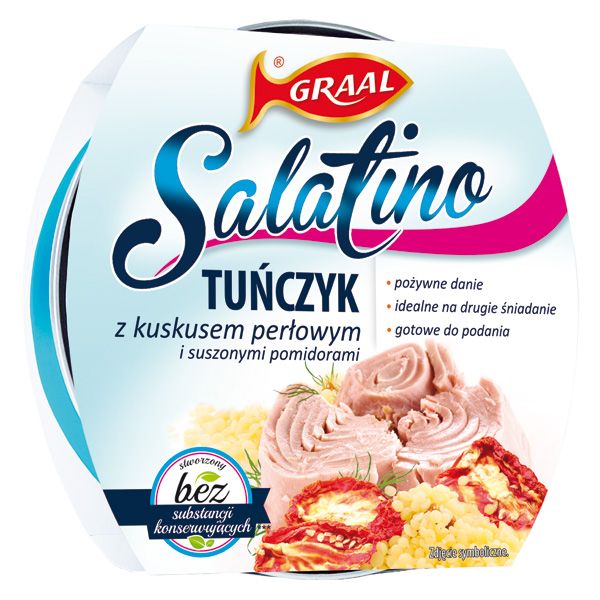 Sałatka z tuńczyka z kuskusem perłowym, Graal