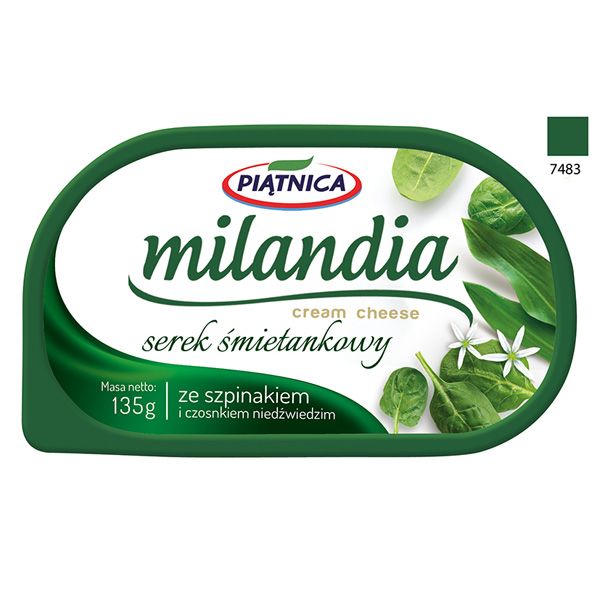 Serek Milandia ze szpinakiem, Piątnica