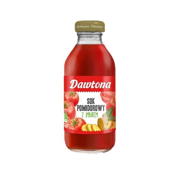 Sok pomidorowy z imbirem, Dawtona