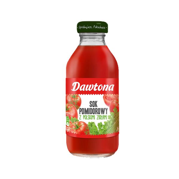 Sok pomidorowy z polskimi ziołami, Dawtona