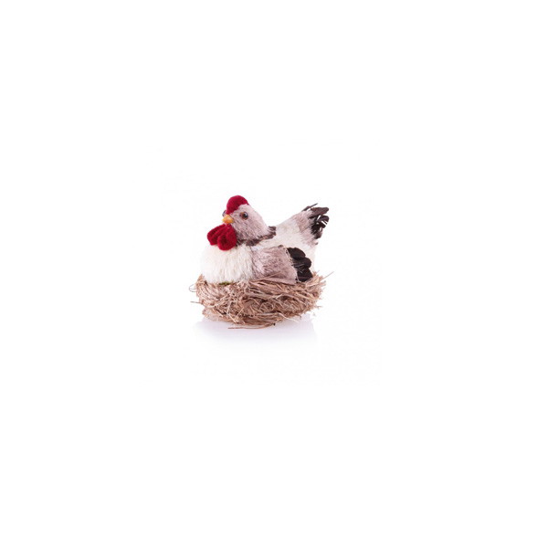Stroiki wielkanocne: Figurka Hen Strawmat, 39 zł, home&you
