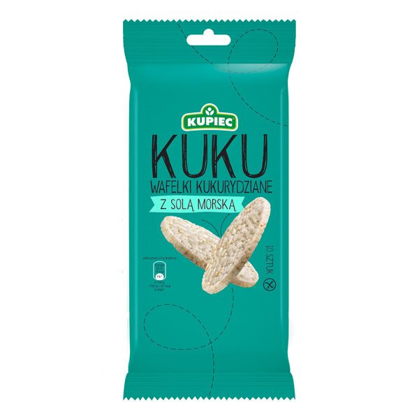 Wafle kukurydziane z solą, Kupiec