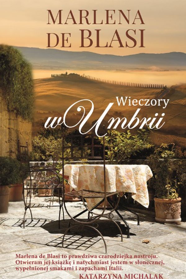 Marlena de Blasi, Wieczory w Umbrii, cena 36,90 zł