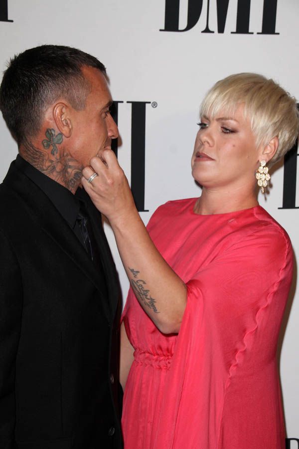 Pink i Carey Hart na BMI Pop Awards