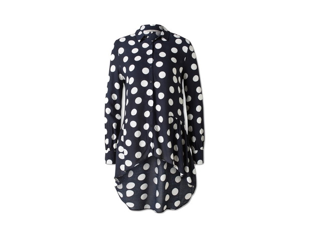 Bluzka w grochy C&A, cena ok. 55,90 zł