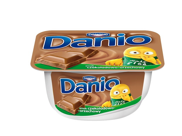 Nowe Danio czekoladowo-orzechowe