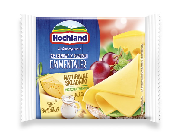 Ser kremowy w plasterkach, Hochland - cena ok. 3.60 zł