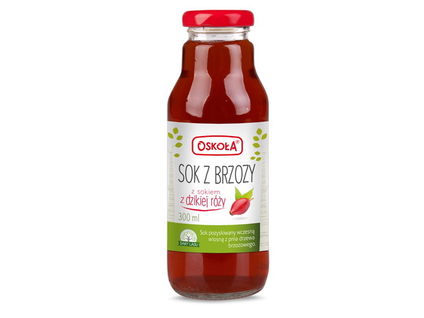 Sok z brzozy z sokiem z dzikiej róży, Oskoła
