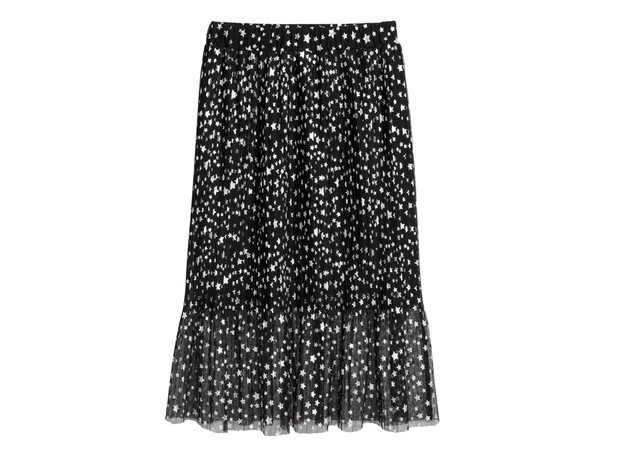Spódnica w gwiazdki H&M, cena, ok. 129,90 zł