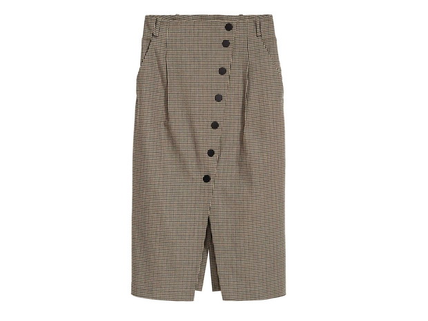 Spódnica w kratę H&M, cena, ok. 199 zł