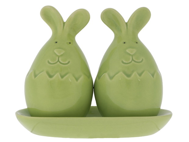 Przyprawniki w kształcie zajączków, Rossmann - cena 17.99 zł