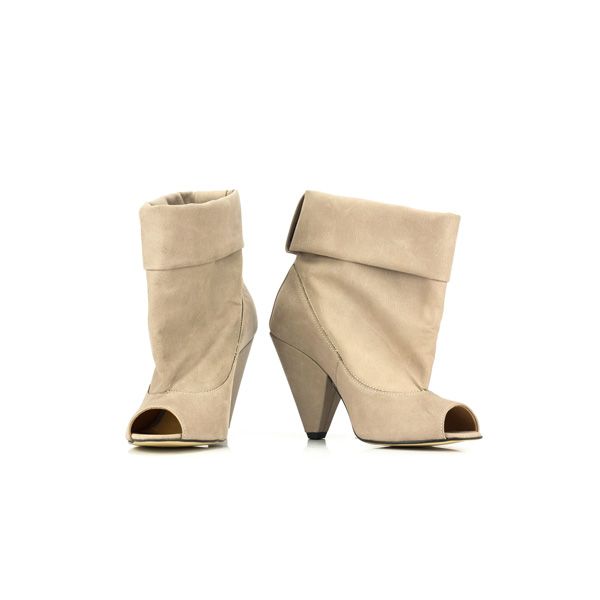 Botki peep-toe - Loft37, cena ok. 600 zł