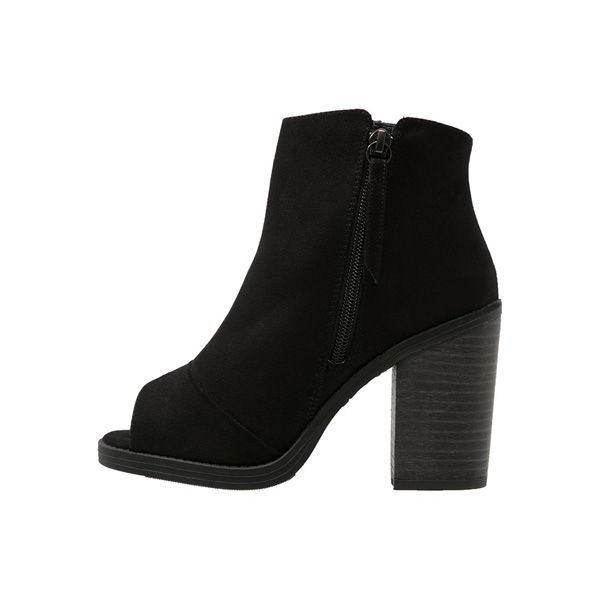 Botki peep-toe - New Look, cena ok. 119 zł