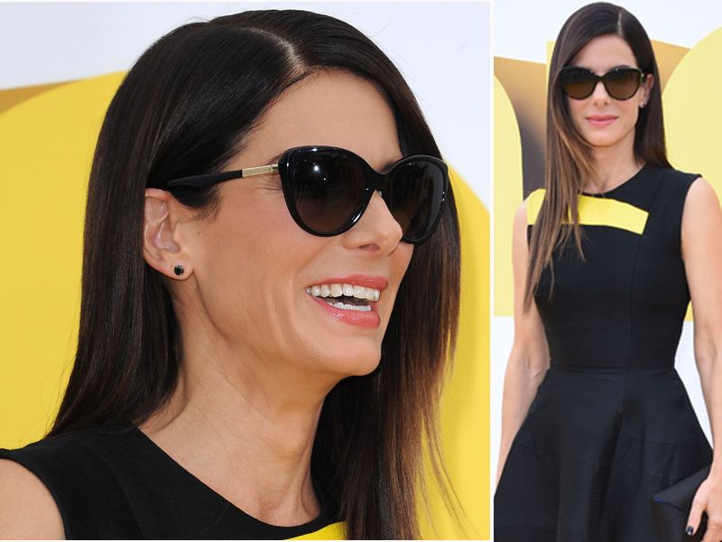 Sandra Bullock na premierze "Minionków"