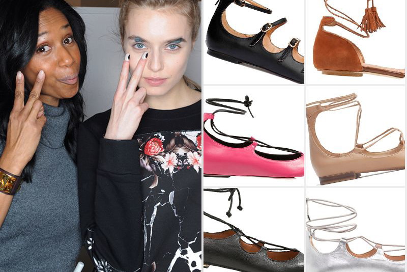 Buty wiązane wokół kostki jesień 2015