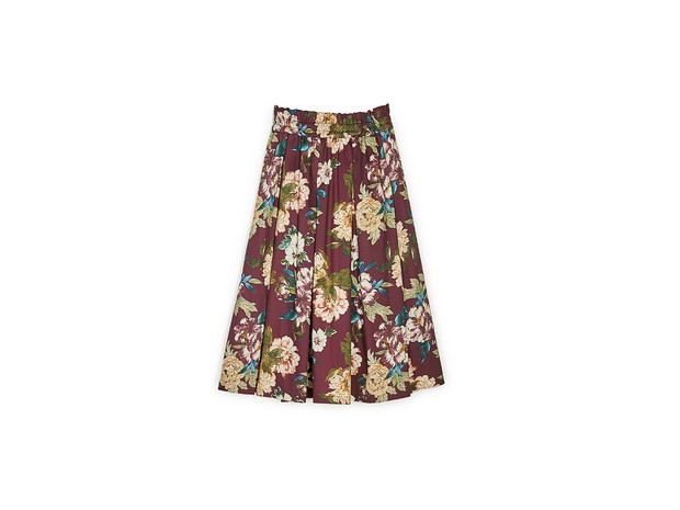 Spódnica w kwiaty Stradivarius, cena 99,90 zł
