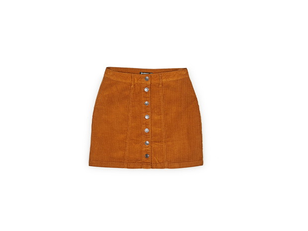 Sztruksowa spódnica Stradivarius, cena 59,90 zł