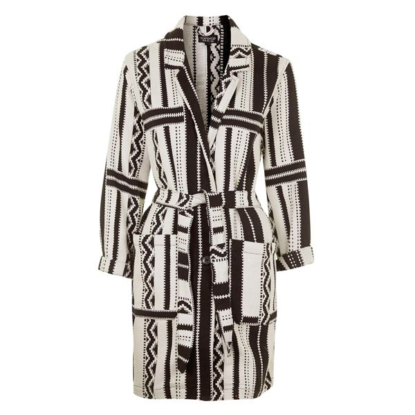 Wzorzysty płaszcz Topshop, cena, ok. 340 zł