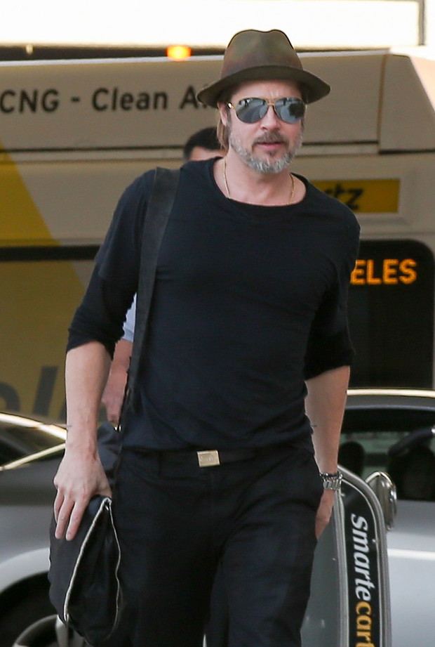 Brad Pitt na wakacjach
