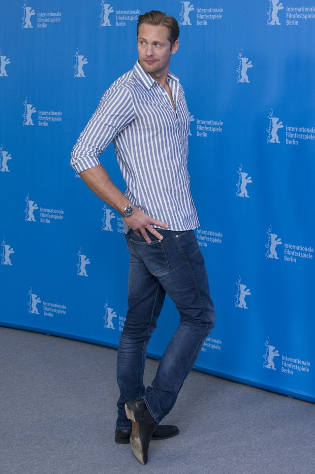 Alexander Skarsgard na festiwalu Berlinale