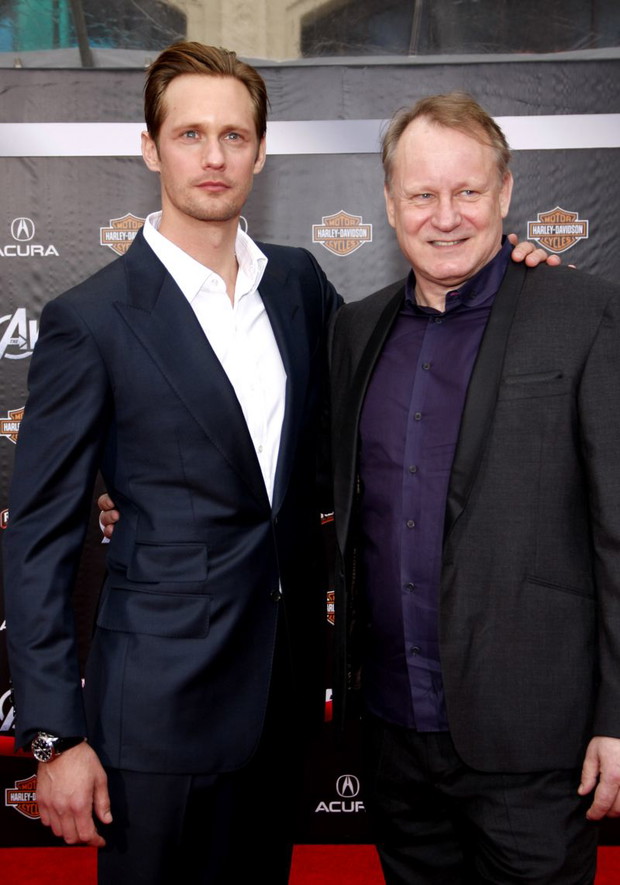Alexander Skarsgard z ojcem Stellanem Skarsgardem