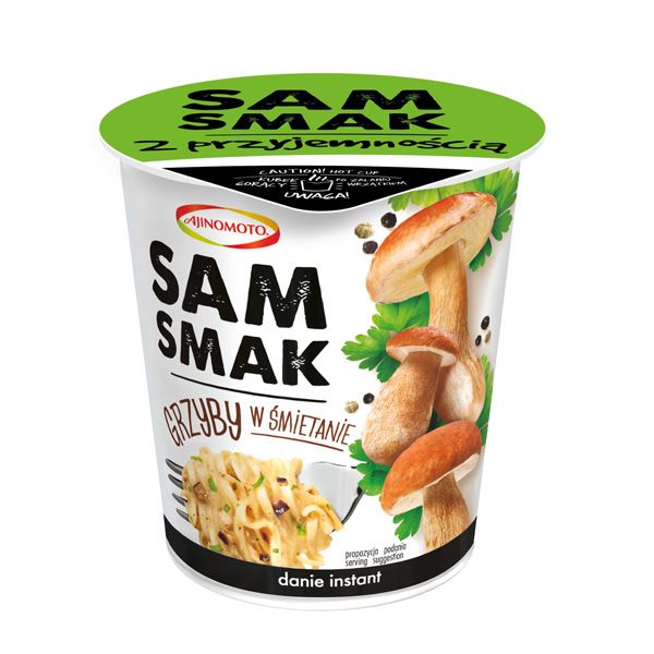 Danie instant Sam Smak: grzyby w śmietanie