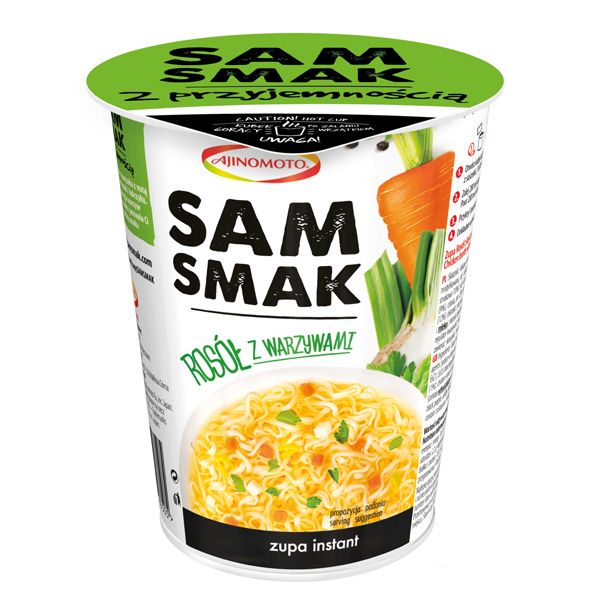 Danie instant Sam Smak: rosół z warzywami