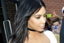 Kim Kardashian w obcisłej sukience