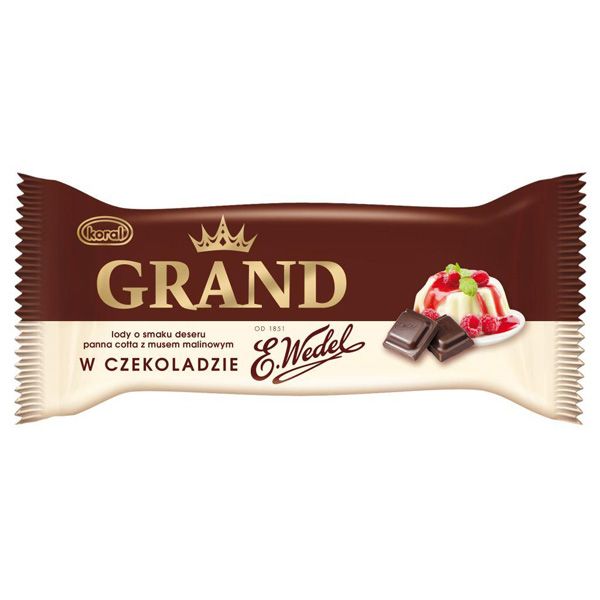 Lody Wedel&Grand: panna cotta