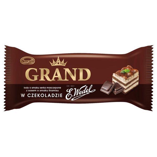 Lody Wedel&Grand: tiramisu