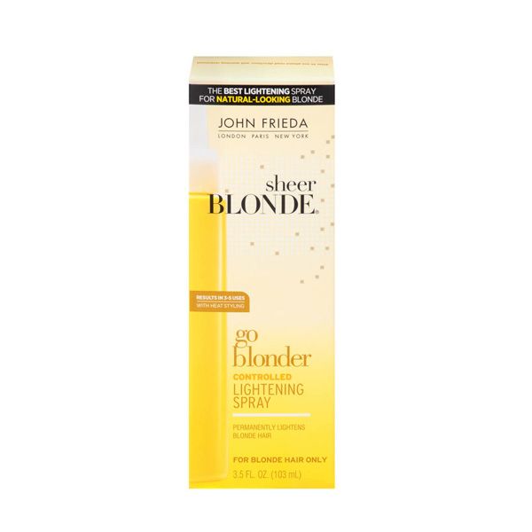 Rozjaśniacz do włosów w sprayu Sheer Blonde John Frieda, cena, ok. 59 zł