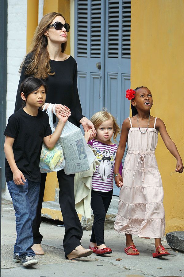 Angelina Jolie i Brad Pitt mają 6 dzieci