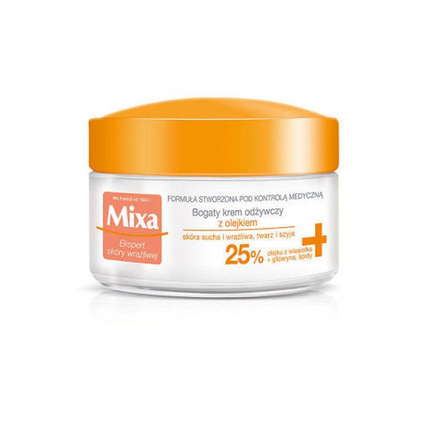 Krem nawilżający Mixa, cena 24,99 zł