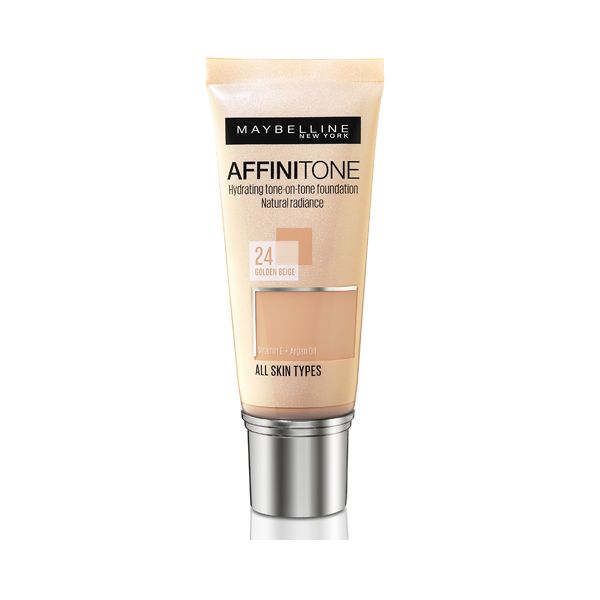 Podkład Affinitone z olejkiem arganowym Maybelline, cena, ok. 25 zł