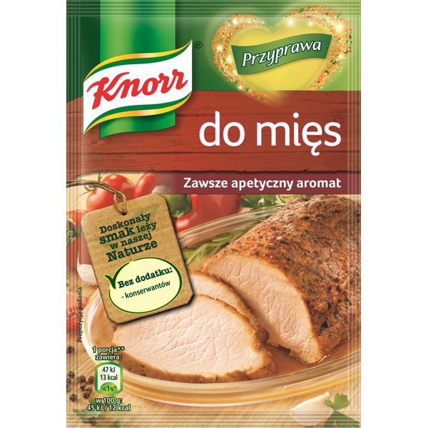 Przyprawa do mięs Knorr w nowej odsłonie