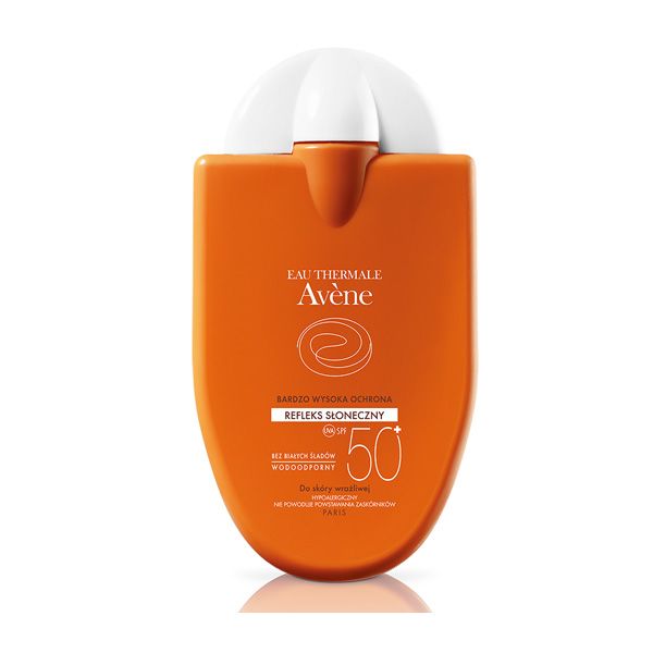 Refleks słoneczny z bardzo wysoką ochroną przeciwsłoneczną SPF 50 Avene, cena, ok. 47 zł