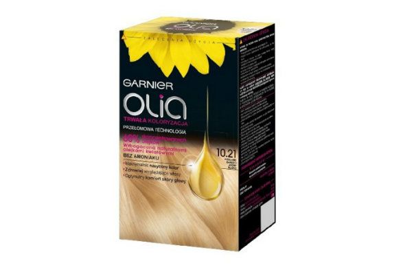 10.21 Perłowy bardzo jasny perłowy blond Olia Garnier cena ok 18 zł