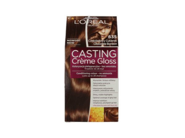 635 czekoladowy cukierek Casting Creme Gloss, cena: ok. 26 zł