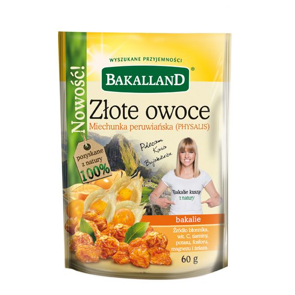 Bakalland Złote Owoce: miechunka
