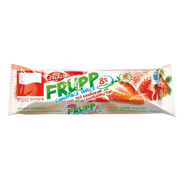 Baton Frupp z suszonych truskawek